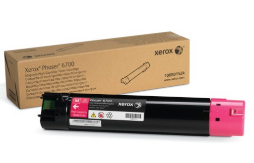 TONER XEROX 106R01524 MAGENTA ALTA CAPACIDAD (PH 6700)