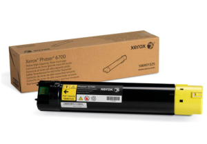TONER XEROX 106R01525 YELLOW ALTA CAPACIDAD (PH 6700)
