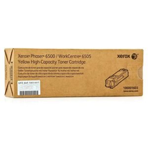 TONER XEROX 106R01603 AMARILLO PARA 6500/6505