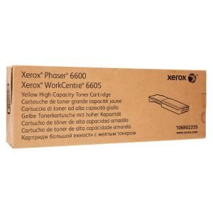 TONER XEROX 106R02235 YELLOW ALTA CAPAC. (PH 6600)