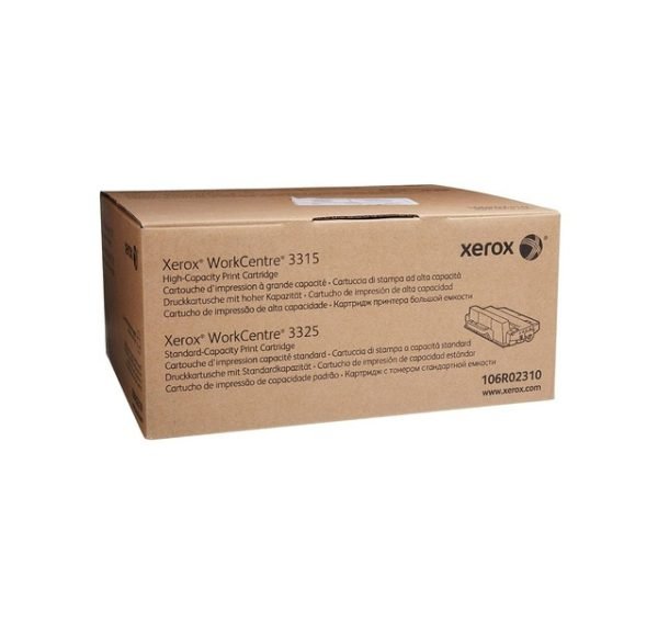 TONER XEROX 106R02310 NEGRO WC 3325 5.0K PGS