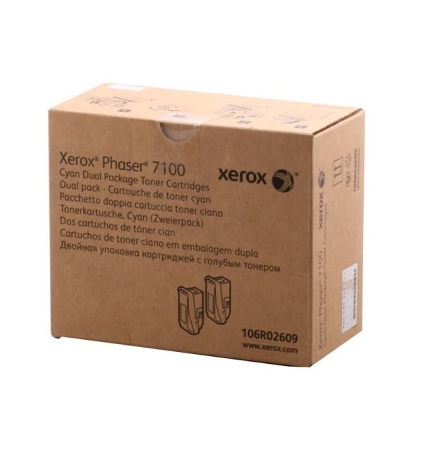 TONER XEROX 106R02609 DUAL PACK CIAN PARA PHASER 7100