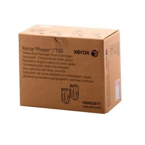 TONER XEROX 106R02611 DUAL PACK YELLOW PARA PHASER 7100