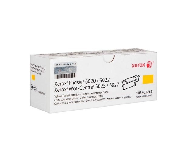 TONER XEROX 106R02762 YELLOW PARA PHASER 6020/6022