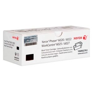 TONER XEROX 106R02763 BLACK (PH 6020/6022 / WC 6025/6027)