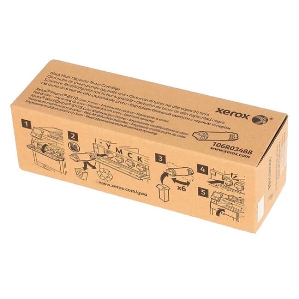 TONER XEROX 106R03488 BLACK HIGH CAP 6510 / 6515