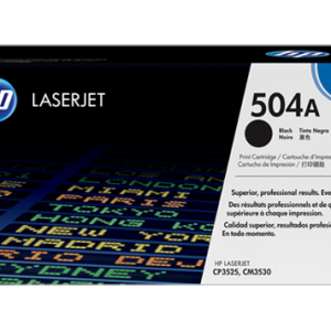Tóner HP CE250A (504A) Negro Para L.J. CP3520/ CP3525