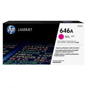 Tóner HP CF033A (646A) Magenta Para L.J. Enterprise CM4540