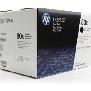 Tóner HP CF280XD (80XD) Negro Dual Pack Para L.J. M401N