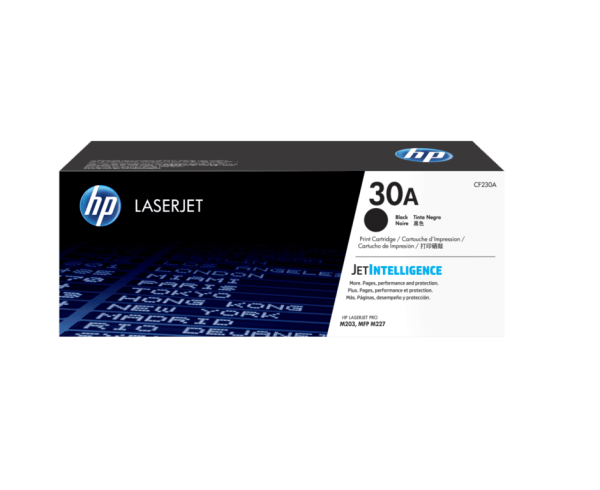 TONER HP 30A NEGRO CF230A L.J.P M203DW 1600 PAGINAS