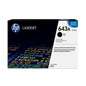 Tóner HP Q5950A (643A) Negro Para L.J. 4700