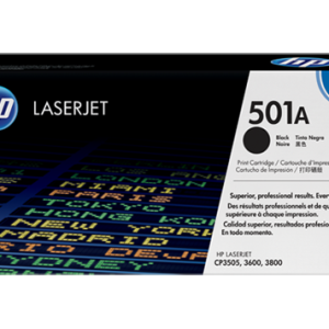 Tóner HP Q6470A (501A) Negro Para L.J. 3600/ 3800