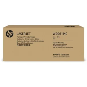 Tóner HP W9061MC Cian Para L.J. E55040/ MFP E57540/ Flow MFP E57040