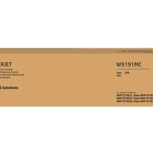 Tóner HP W9191MC Cian Para L.J. MFP E77822/ E77825