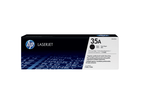 TONER HP CB435A 35A L.J. P1005 NEGRO 1.500 PAGINAS