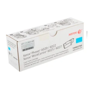 TÓNER XEROX 106R02760 CIAN PARA PHASER 6020/ 6022 / WC 6025/ 6027