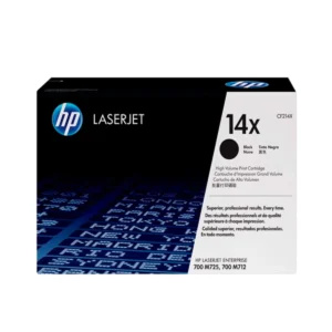 CARTUCHO DE TÓNER ORIGINAL LASERJET HP 14X DE ALTA CAPACIDAD NEGRO