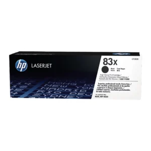 CARTUCHO DE TÓNER ORIGINAL LASERJET HP 83X DE ALTA CAPACIDAD NEGRO
