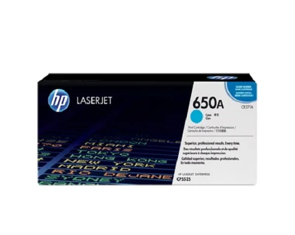 TONER HP CE271A (650A) L.J. CP5525 CYAN