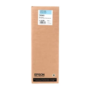 Tinta Epson T636500 original T6365 Light Cian