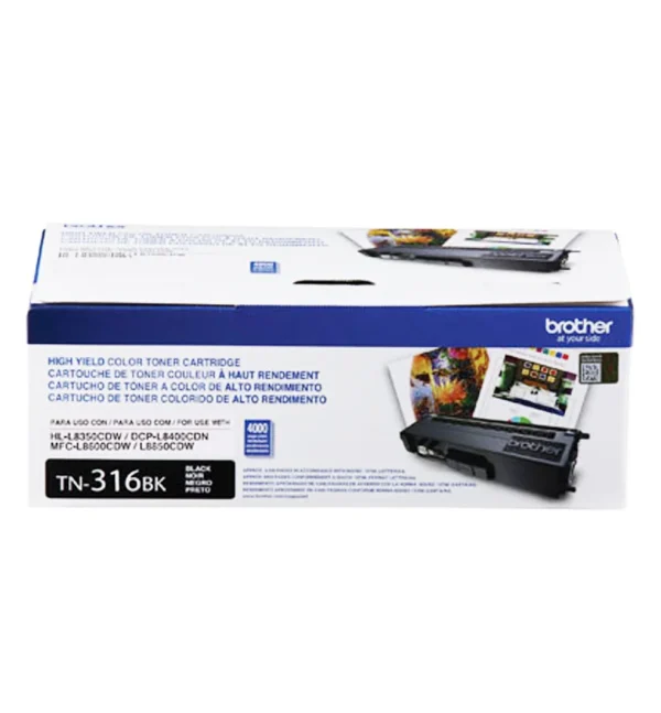 TONER BROTHER TN316BK HL-L8350/MFC-L8850 (4000 PAG) BLACK