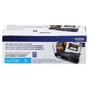 TONER BROTHER TN316C HL-L8350/MFC-L8850 (3500 PAG) CYAN