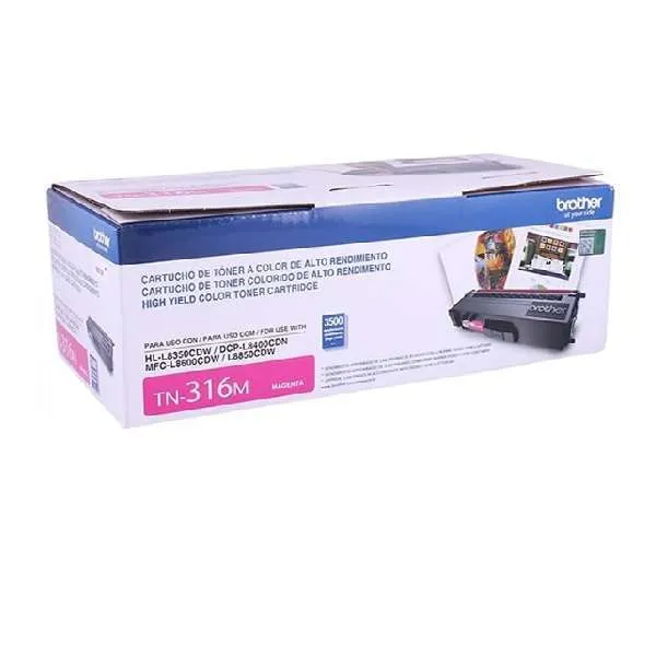 TONER BROTHER TN316M HL-L8350/MFC-L8850 (3500 PAG) MAGENTA