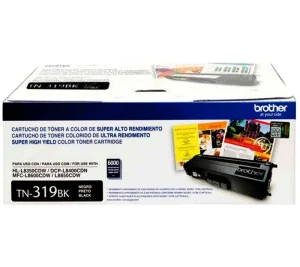 TONER BROTHER TN319BK HL-L8350/MFC-L8850 (6000 PAG) BLACK