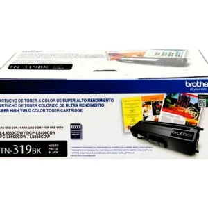 TONER BROTHER TN319BK HL-L8350/MFC-L8850 (6000 PAG) BLACK
