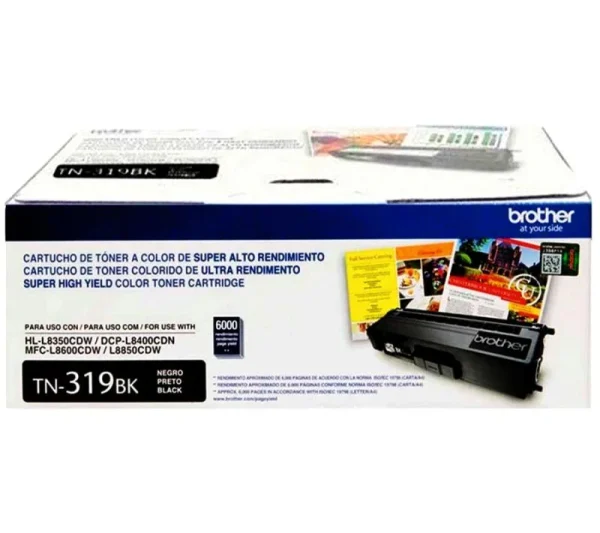 TONER BROTHER TN319BK HL-L8350/MFC-L8850 (6000 PAG) BLACK