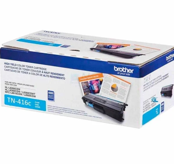 TONER BROTHER TN416C CYAN (MFCL8900CDW) 6,500 PAG.