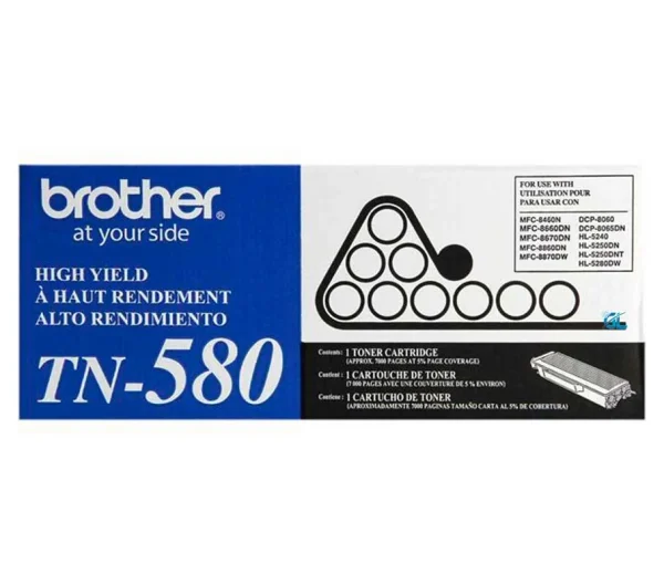 TONER BROTHER TN580 (HL-5250 7,000 PAG.)
