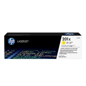 TÓNER ORIGINAL LASERJET HP 201X AMARILLO DE ALTA