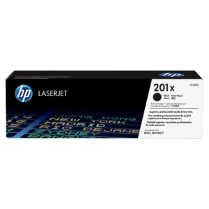 TÓNER ORIGINAL LASERJET HP 201X NEGRO DE ALTA
