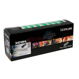 TONER LEXMARK 34018HL E330, E340, E332, E342 15K PAG.
