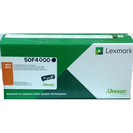 TONER LEXMARK 50F4000 1,500 PAG